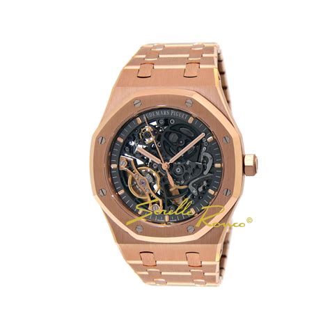audemars piguet ultra thin automatic oro 18kt quadrante nero